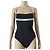 Bañador icónico de Chanel 1995 Negro