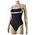 Bañador icónico de Chanel 1995 Negro - vista 6