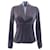 Gucci dark brown silk blouse  ref.1001622