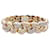 Bracelet Poiray, "Braided", three gold tones. White gold Yellow gold Pink gold  ref.1001682
