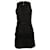 Autre Marque Balmain XH&M, Vestido de veludo preto. Algodão  ref.1001882