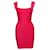 HERVE LEGER, Fuchsia Zoe body con stretch dress Pink  ref.1001889