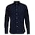 Dolce & Gabbana, Chemise bleue à col en velours. Coton  ref.1001894
