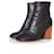 Maison Martin Margiela Maison Margiela, Black leather round-toe ankle boots  ref.1001905