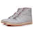 Balenciaga, Graue High-Top-Sneaker Leder  ref.1001935