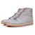 balenciaga, Grey high top trainers Leather  ref.1001935