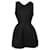 Alaïa Alaia, black woven dress. Cotton  ref.1001973