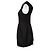 Alaïa, gewebtes Kleid in Schwarz. - Ansicht 2