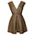 Matthew Williamson, ocher/Black woven dress in size UK10/M. Brown Yellow  ref.1001974