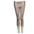Autre Marque Koral, jean stretch avec imprimé dégradé de paillettes Coton Doré  ref.1002004