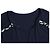 Autre Marque Diane von Furstenberg, Top azul con lazo - vista 5