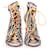 Sophia webster sofía Webster, botines con estampado de cebra Negro Blanco  - vista 5