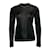 JUNYA WATANABE/COMME des GARCONS, Top noir brillant semi-transparent en taille S. Polyester  ref.1002019