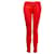 Autre Marque Marca J para entremezclar, Jeans elásticos rojos Roja Algodón  ref.1002035