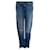 J Brand Marca J, Jeans azul médio com rasgos Algodão  ref.1002046