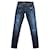 Autre Marque Mezclilla genética, jeans azules con rotos Algodón  ref.1002050