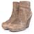 Rick Owens, wedge ankle boots Brown Suede  ref.1002086