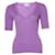 Autre Marque Baum und Pferdgarten, Candra lurex-detail sweater Purple Polyester  ref.1002100