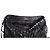 Philipp Plein, minifalda de cuero con flecos Negro - vista 6