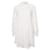 Paul & Joe, white shirt dress in size M. Cotton  ref.1002124