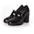 Autre Marque Fiorifrancesi, black patent leather loafer pumps.  ref.1002133