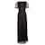 Twin Set Twin-Set, Long black dress with beads. Polyester  ref.1002136