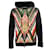 Balmain, Hooded zip up jacket with graphical print Multiple colors Cotton  ref.1002157
