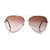 Chanel, gafas de sol de aviador Castaño  ref.1002168