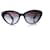 DOLCE & GABBANA, Gafas de sol estilo ojo de gato negras Negro  ref.1002174