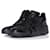 Giuseppe Zanotti, TALON black trainers with rhinestones Suede Patent leather  ref.1002195