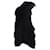 Isabel Marant, Black one shoulder ruffle dress Cotton  ref.1002221