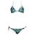 Autre Marque VIX Paula Hermanny, Bikini mit blauem Aufdruck  ref.1002232