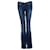 7 For All Mankind, Flared trousers Blue Cotton  ref.1002236