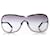 Chanel, Schild-Sonnenbrille mit Perle Rot  ref.1002243