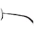 Chanel, Schild-Sonnenbrille mit Perle Rot  - Ansicht 7
