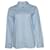Autre Marque Sorelle Paul e Joe, camicia blu con colletto volant Cotone  ref.1002263