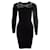 Michael Kors, Black stretch dress Viscose  ref.1002285