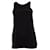 VICTORIA BECKHAM, Black top with leather details.  ref.1002312