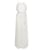 Ralph Lauren, maxi abito drappeggiato con cintura di perle Bianco  ref.1002357