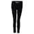 Escada Sport, schwarze Jeans mit Samtdruck Baumwolle  ref.1002359