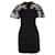 Autre Marque Silvian Heach, Dress with lace Black Polyester  ref.1002360