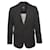 Hugo Boss, blazer grigio chiaro con cuciture azzurre in taglia 50. Lana  ref.1002419