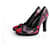 Karen Millen, zapatos de tacón con estampado floral multicolor. Cuero  ref.1002433