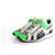 Autre Marque pierre hardy, tênis fluorescentes Branco Verde Couro  ref.1002434