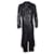 Yohji Yamamoto, Shiny long jacket. Grey Polyester  ref.1002484