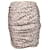 ANNE FONTAINE, Mini-jupe drapée imprimé léopard. Marron  ref.1002487