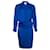 Autre Marque Diane von Furstenberg, robe en soie bleu cobalt  ref.1002490