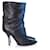 Giuseppe Zanotti,  Halbstiefel aus Pythonleder Schwarz Blau  - Ansicht 4
