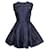 Autre Marque Alex Perry, Dexter floral brocade mini dress. Blue Polyester  ref.1002560