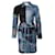 Christian Dior, Miss Diorella biker jacket and skirt Blue Cotton  ref.1002562